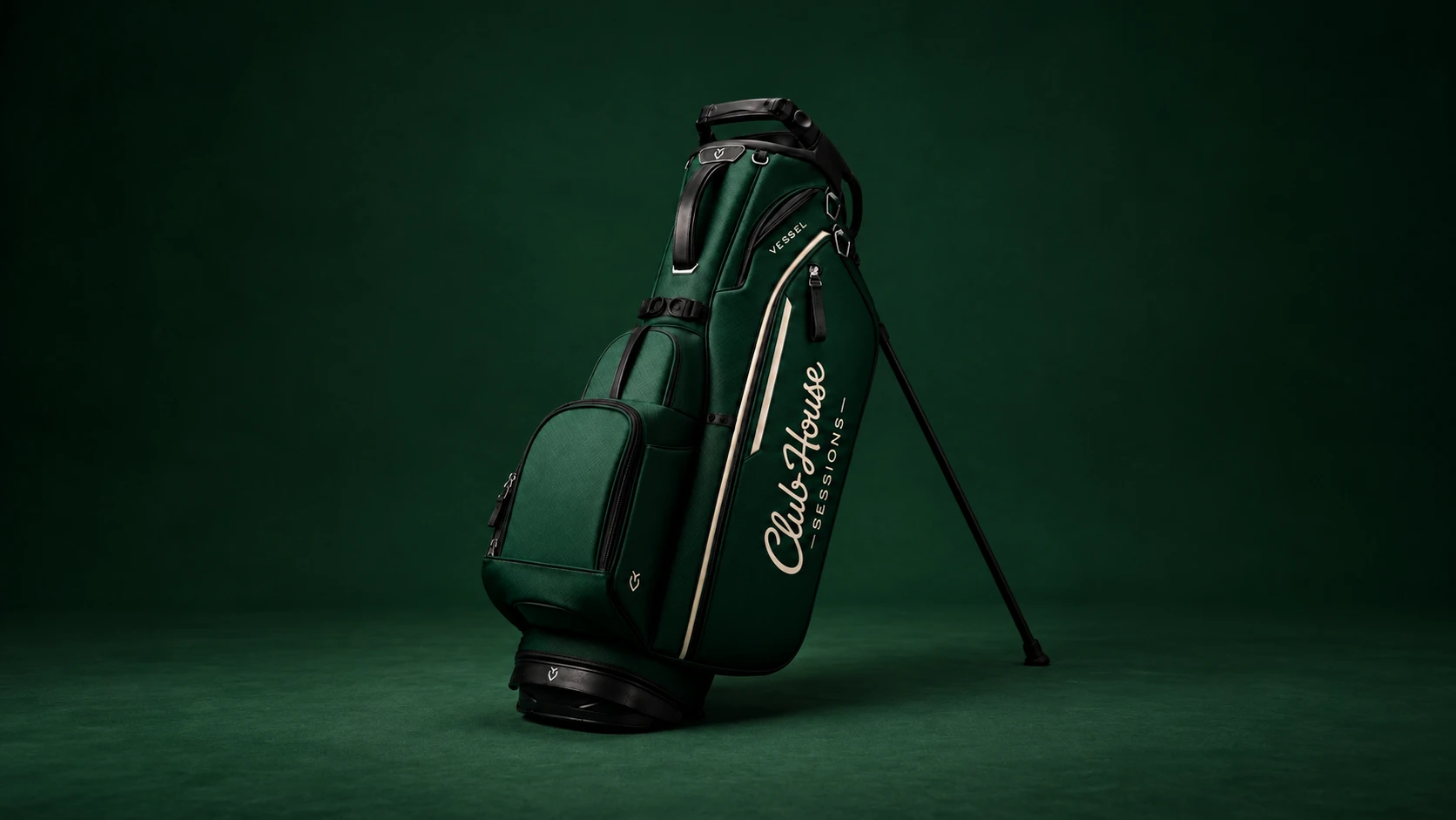 Green ClubHouse Sessions golf stand bag